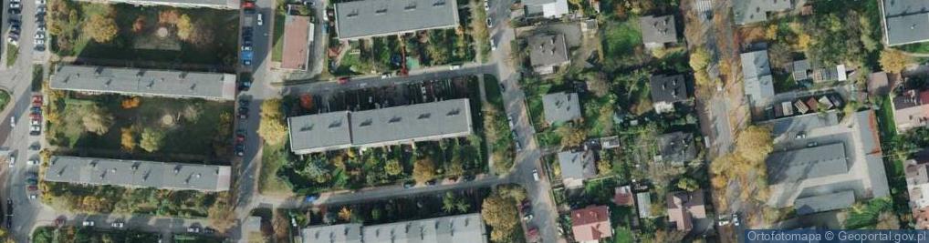 Zdjęcie satelitarne Pracownia Architektoniczna Linia Architekt