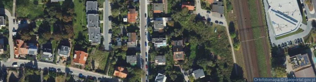 Zdjęcie satelitarne Pracownia Architektoniczna MGR Inż Arch