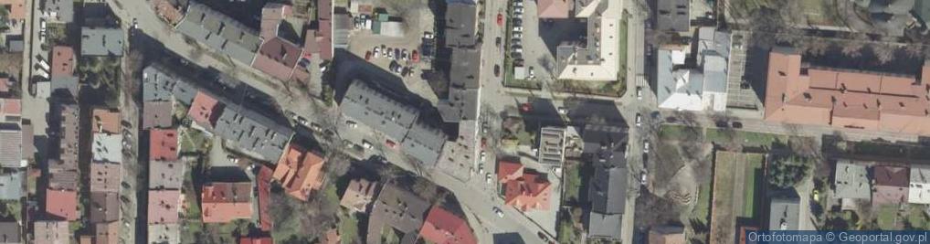 Zdjęcie satelitarne Pracownia Architektoniczna Omega