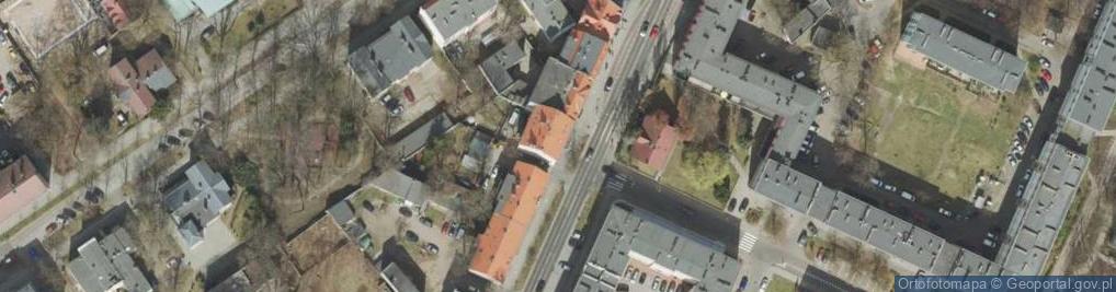 Zdjęcie satelitarne Pracownia Architektoniczna Propago Architekt Paweł Gołębiowski