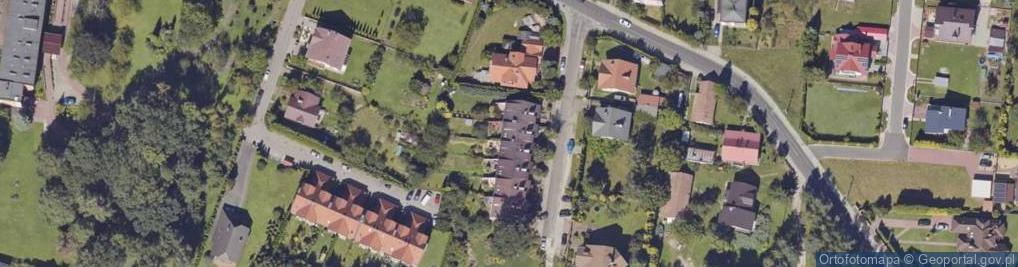 Zdjęcie satelitarne Pracownia Architektoniczna