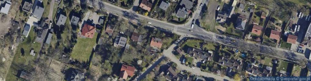 Zdjęcie satelitarne Pracownia Architektoniczna