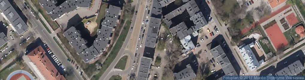 Zdjęcie satelitarne Pracownia Architektoniczno Budowlana