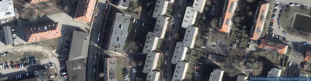 Zdjęcie satelitarne Pracownia Architektów Joanna Wachowicz &Co.