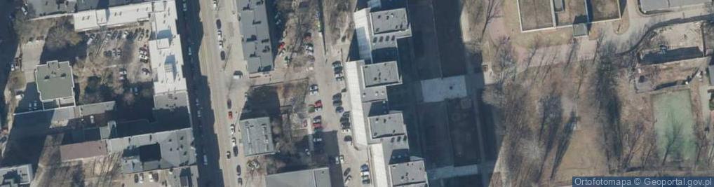 Zdjęcie satelitarne Pracownia Architektury I Urbanistyki Witold Mechowski