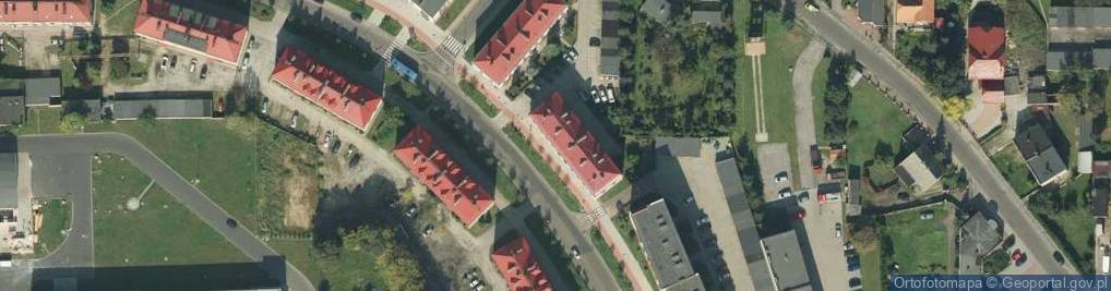 Zdjęcie satelitarne Pracownia Architektury Krajobrazu Karolina Gidaszewska
