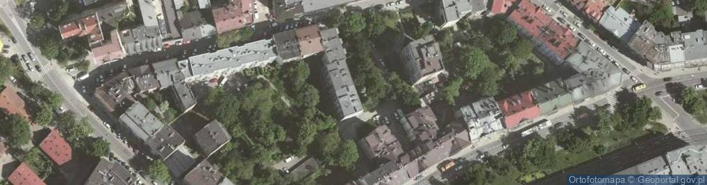 Zdjęcie satelitarne Pracownia Architektury Użytkowej Strefa