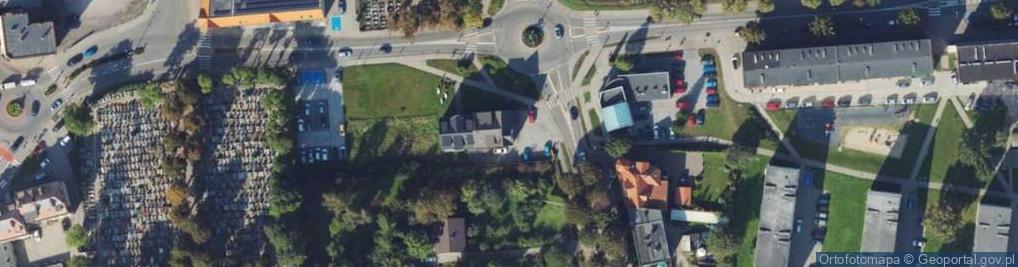 Zdjęcie satelitarne Pracownia Projektowa Norda Projekt Michał Budzisz