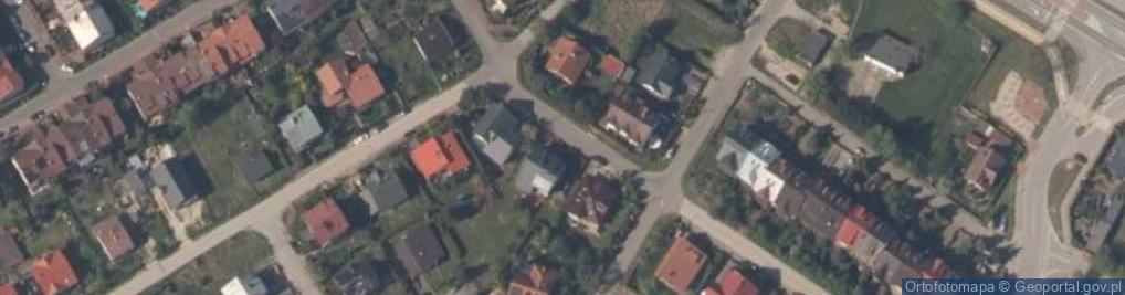 Zdjęcie satelitarne Pracownia Urbanistyczno Architektoniczna