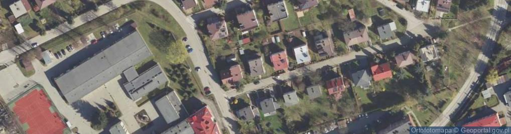 Zdjęcie satelitarne Pracownia Usług Projektowo Architektonicznych