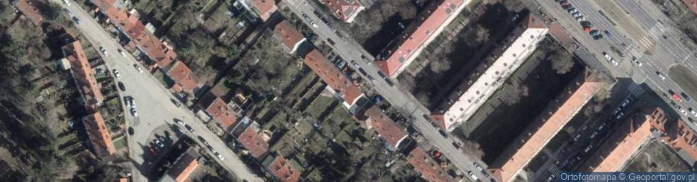 Zdjęcie satelitarne Projektowanie Architektoniczne Fyda Karwowska Renata