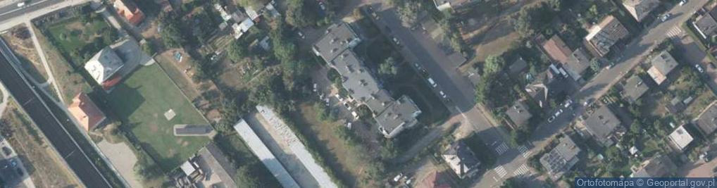 Zdjęcie satelitarne Projektowanie Architektoniczne Jacek Królik