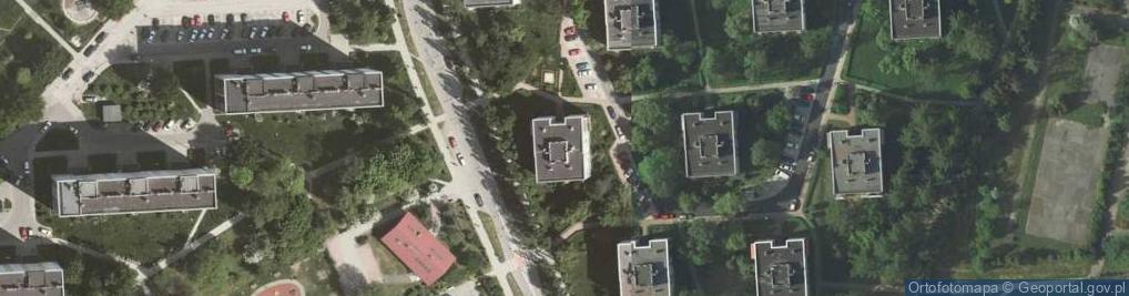 Zdjęcie satelitarne Projektowanie Architektoniczne Troyart Grzegorz Przechera