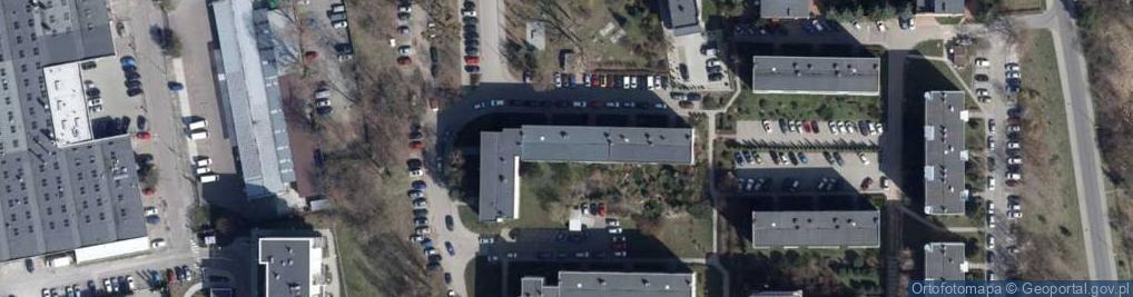 Zdjęcie satelitarne Projektowanie Architektoniczno Budowlane
