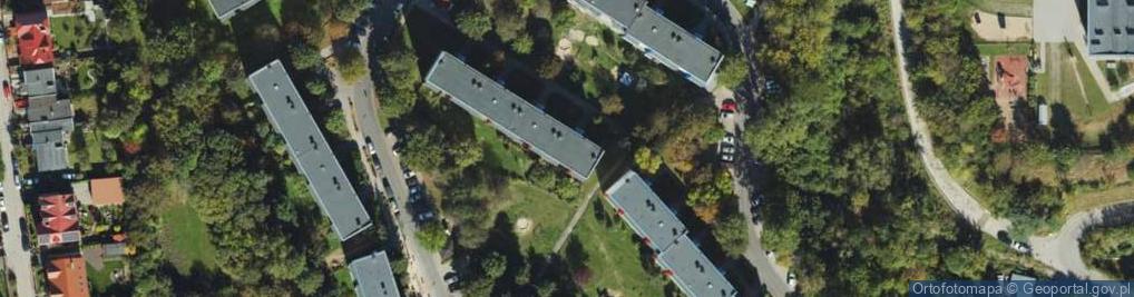 Zdjęcie satelitarne Projektowanie Architektoniczno Urbanistyczne
