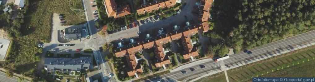 Zdjęcie satelitarne RT Biuro Architektoniczne