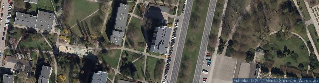 Zdjęcie satelitarne Studio Archin Projektowanie Architektura Instalacje Sanitarne