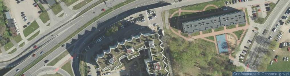 Zdjęcie satelitarne Studio Architektury