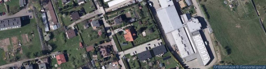 Zdjęcie satelitarne Superjednostka Szymon Majcherczyk Pracownia Projektów Architektoniczno-Budowlanych