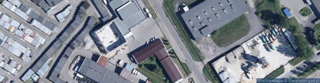 Zdjęcie satelitarne Ttas C J Tybińkowski K Troszczyński Architekci