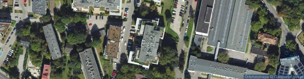 Zdjęcie satelitarne VISION STUDIO Projektowanie wnętrz Kraków