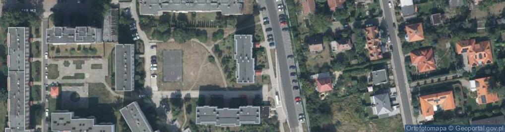 Zdjęcie satelitarne Waja Projektowanie Architektoniczne Wajda Zofia Iwona