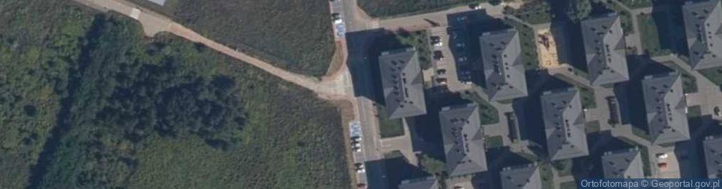 Zdjęcie satelitarne WK- Pracownia Architektury Krajobrazu