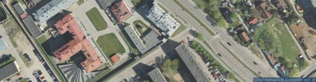 Zdjęcie satelitarne Areszt Śledczy w Białymstoku