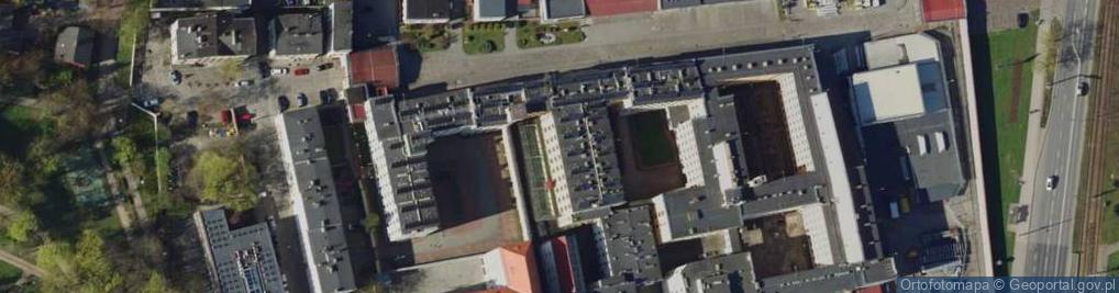 Zdjęcie satelitarne Areszt Śledczy w Gdańsku