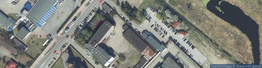 Zdjęcie satelitarne Areszt Śledczy w Hajnówce