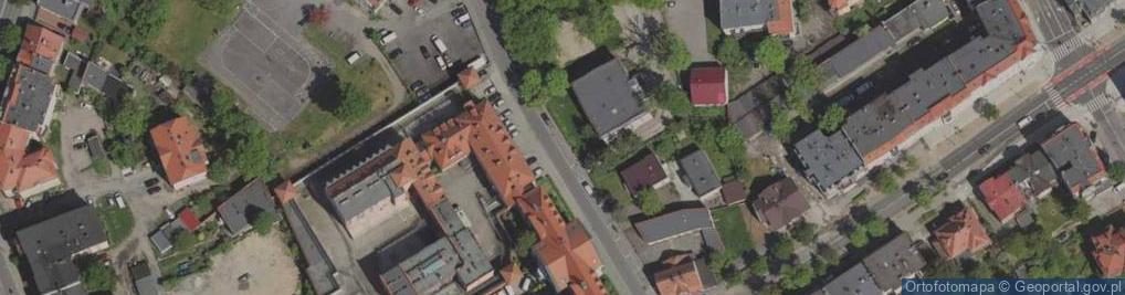 Zdjęcie satelitarne Areszt Śledczy w Jeleniej Górze