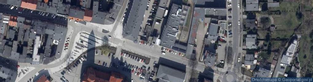 Zdjęcie satelitarne Areszt Śledczy w Ostrowie Wielkopolskim