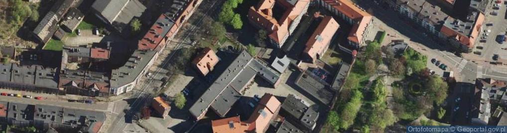 Zdjęcie satelitarne Okręgowy Inspektorat Służby Więziennej w Katowicach