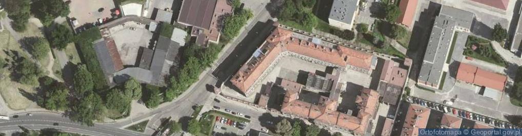 Zdjęcie satelitarne Okręgowy Inspektorat Służby Więziennej w Krakowie
