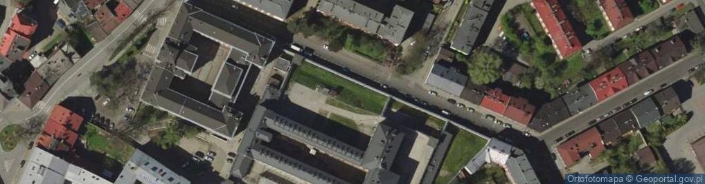 Zdjęcie satelitarne Zakład Karny Cieszyn