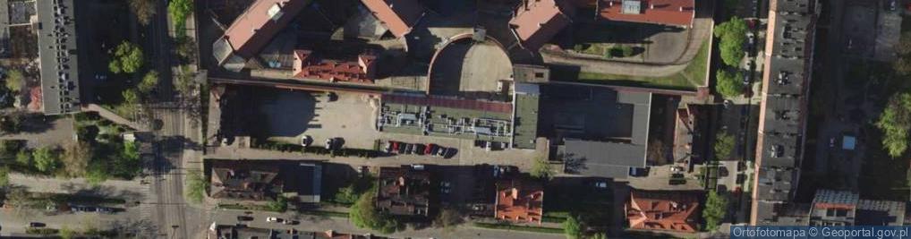 Zdjęcie satelitarne Zakład Karny Nr 1 we Wrocławiu