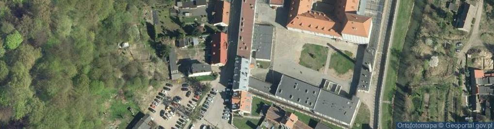 Zdjęcie satelitarne Zakład Karny w Koronowie