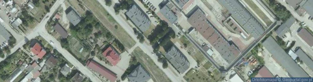 Zdjęcie satelitarne Zakład Karny w Pińczowie