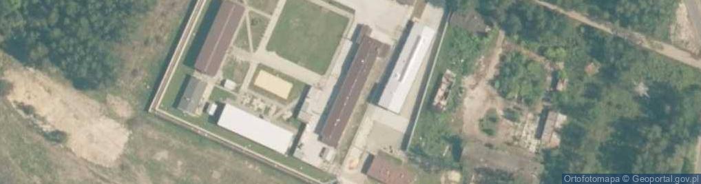 Zdjęcie satelitarne Zakład Karny w Trzebini