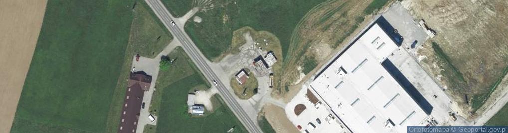 Zdjęcie satelitarne Arge - Stacja paliw