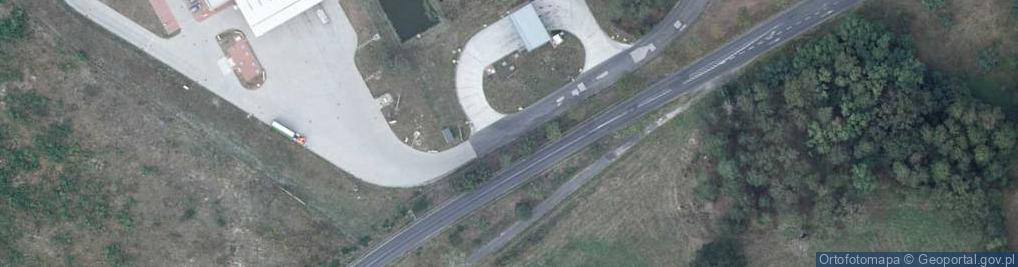 Zdjęcie satelitarne AS24 - Stacja paliw