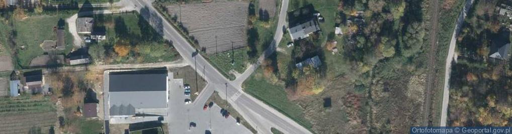 Zdjęcie satelitarne Cerkiew, przejście graniczne