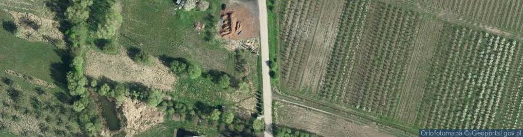 Zdjęcie satelitarne Chaty