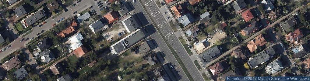Zdjęcie satelitarne Cmentarz w Wilanowie