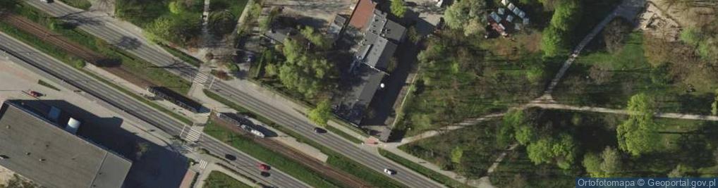 Zdjęcie satelitarne Cmentarz Żydowski