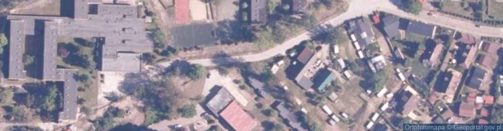 Zdjęcie satelitarne Dąbki