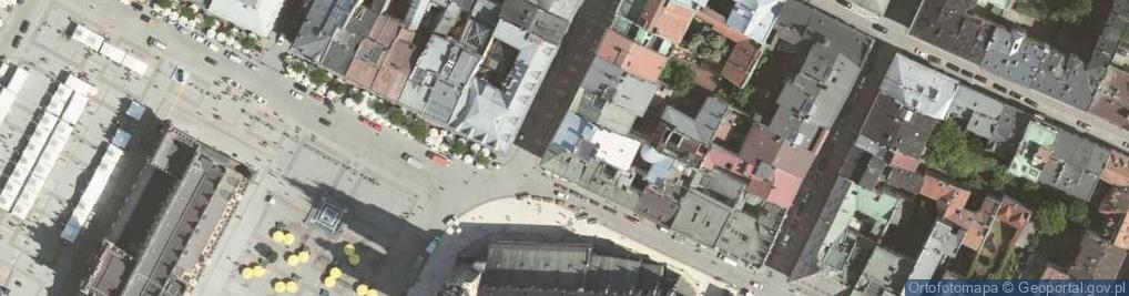 Zdjęcie satelitarne Dom Pod Murzynami