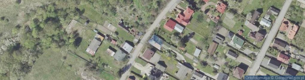 Zdjęcie satelitarne Domy Zajezdne