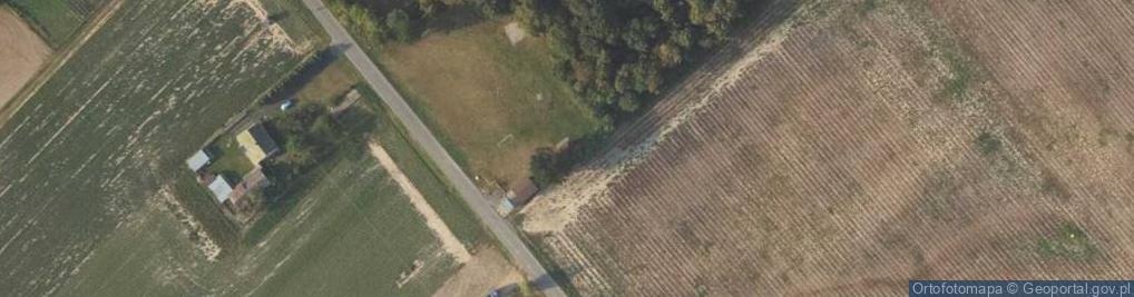 Zdjęcie satelitarne Drewniana altana