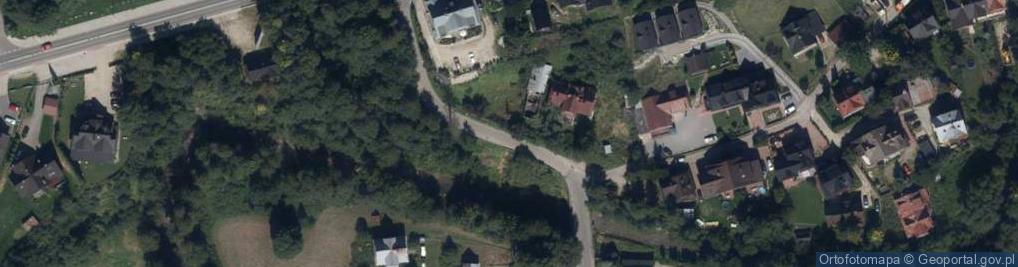 Zdjęcie satelitarne Droga do Rojów